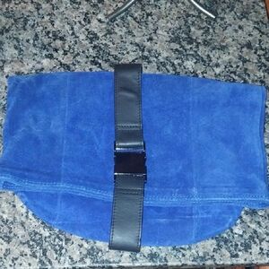 ASOS Blue Suede Men's Belt Bag